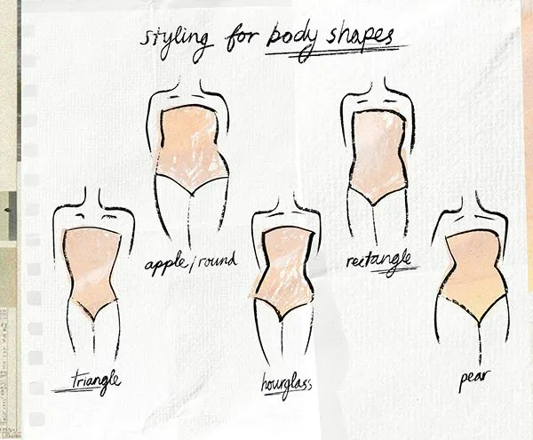 Body Shapes ( Taken from Internet)