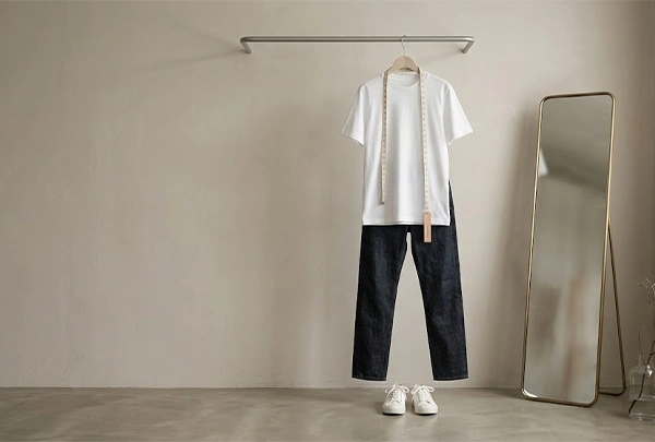 Choosing the right size of clothing